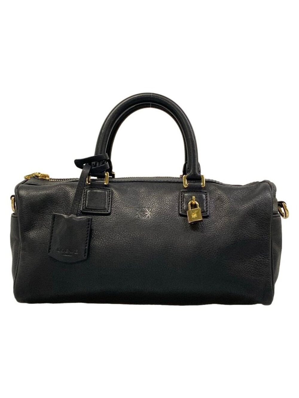 Loewe Handbag Black Leather